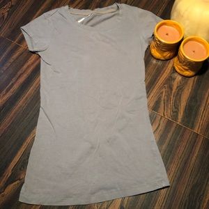 Grey fitted t shirt